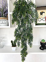 Штучна, ампельна зелень. Кущ підвіс (зелений із напиленням, 75 см), фото 4
