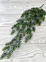 Штучна, ампельна зелень. Кущ підвіс (зелений із напиленням, 75 см), фото 10