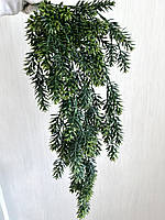 Штучна, ампельна зелень. Кущ підвіс (зелений із напиленням, 75 см), фото 6