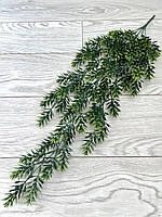 Штучна, ампельна зелень. Кущ підвіс (зелений із напиленням, 75 см), фото 8