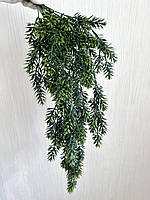 Штучна, ампельна зелень. Кущ підвіс (зелений із напиленням, 75 см), фото 5