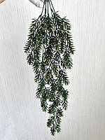 Штучна, ампельна зелень. Кущ підвіс (зелений із напиленням, 75 см), фото 7