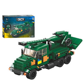 Дитячий конструктор ЗСУ LIMO TOY (військова техніка, 457 дит, у коробці) KB 1128