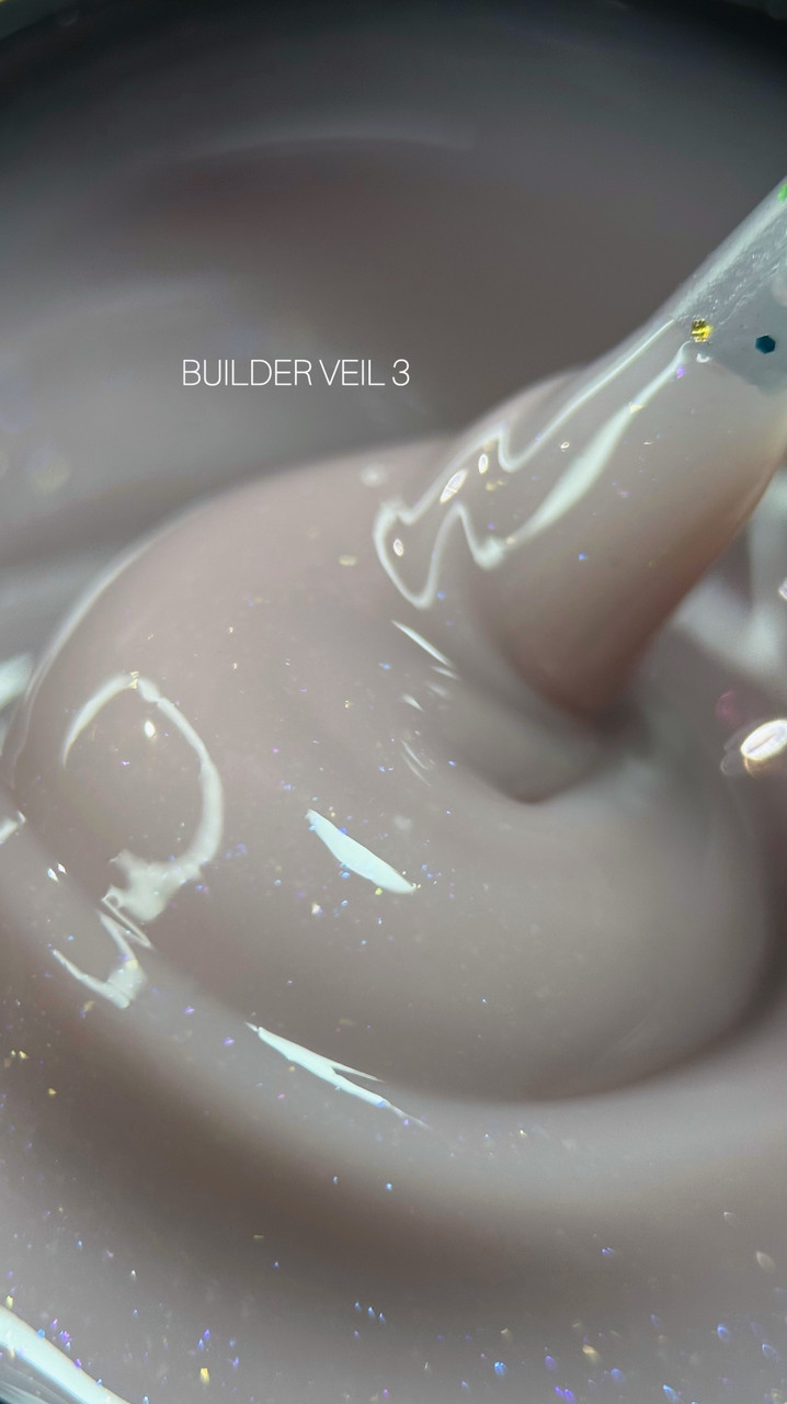 Saga Professional Гель для нарощування Builder Gel Veil №03 Orchid shimmer, 30 мл