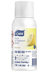 Tork аерозольний освіжувач повітря цитрус, арт 236050 (мін.замовлення в категорії TORK від 1000грн)