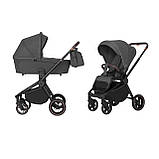 Коляска універсальна CARRELLO Epica/G CRL-8511 (3in1) Iron Grey, фото 4