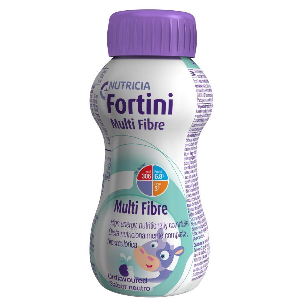 Nutricia Fortini дитяче ентеральне харчування з харчовими волокнами, нейтральний смак, 200 мл. (Фортіні), фото 1