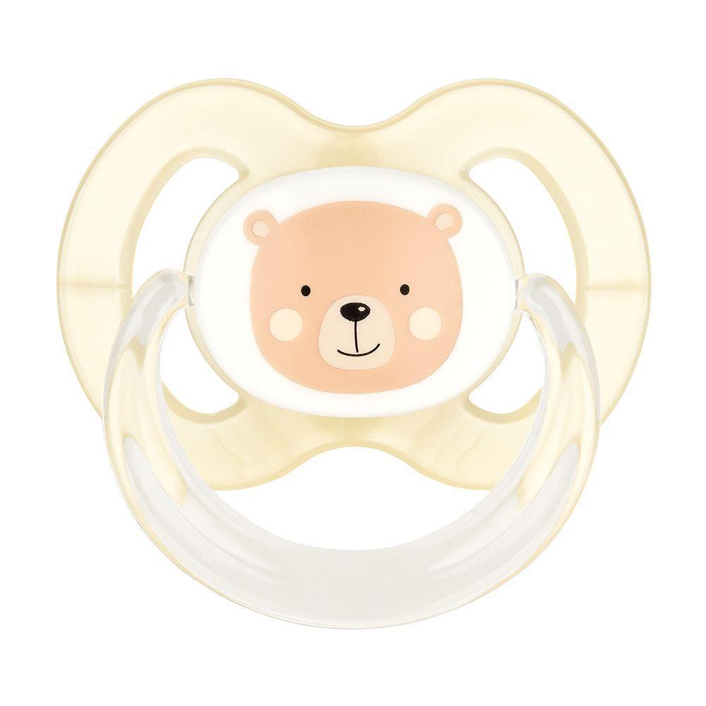 Пустушка силіконова ортодонтична Baby-Nova з малюнком і кільцем 6-18 міс.(Бебі-нова) 28360/3, фото 1