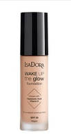Тональна основа для обличчя IsaDora Wake Up the Glow 3C, 30 мл