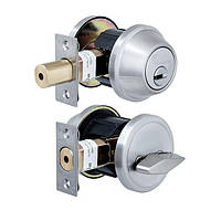 Замок врезной MUL-T-LOCK Dead Bolt Cronus Interactive + (BS60 / 70мм) матовый никель