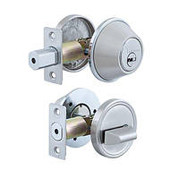 Замок врезной MUL-T-LOCK Dead Bolt DBM ClassicPro (BS60мм) матовый никель