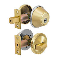 Замок врезной MUL-T-LOCK Dead Bolt DBM ClassicPro (BS60мм) полированная латунь