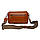 Crossbody натуральна шкіра рудий Арт.9251 brown VIVAVERBA Україна — (59), фото 6