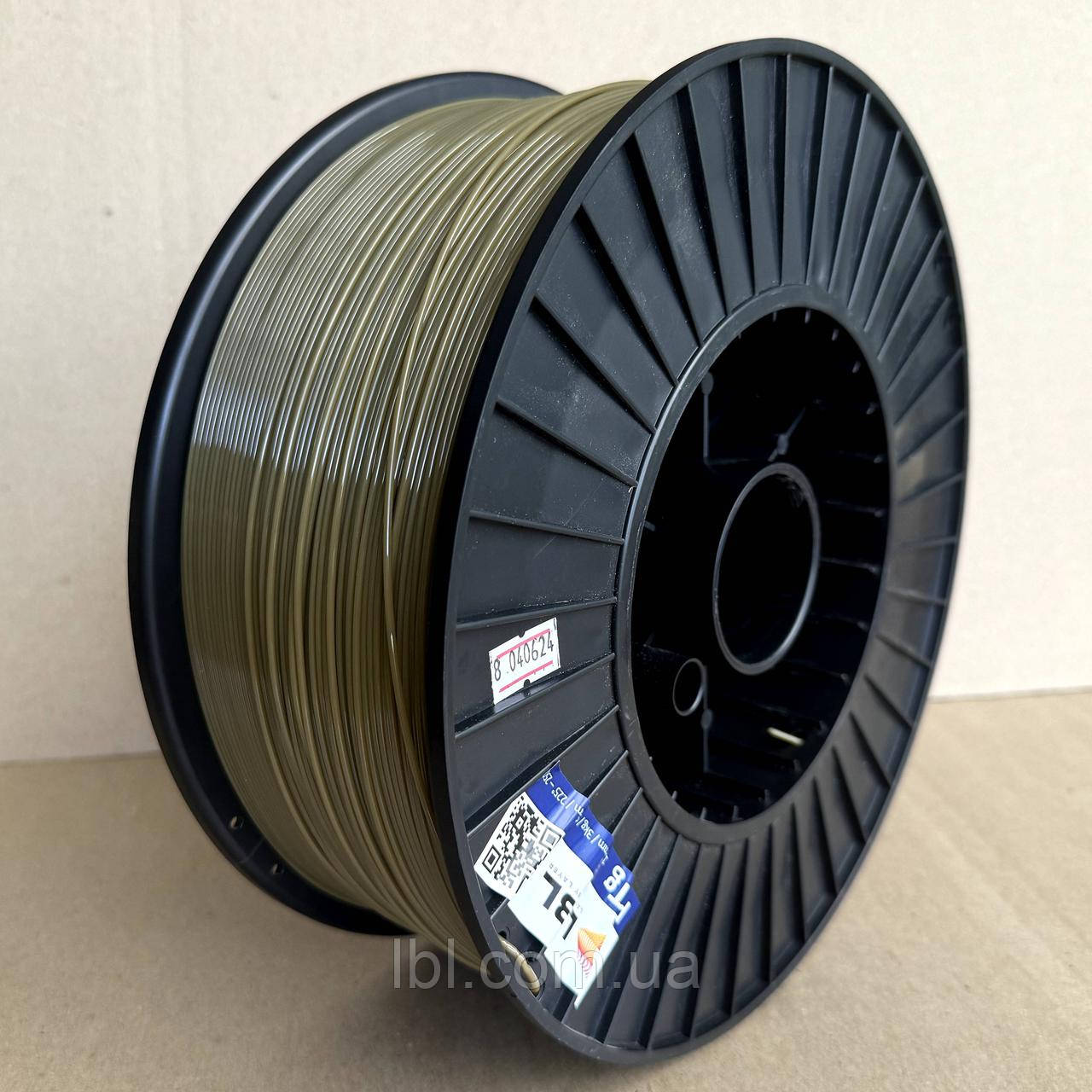 PETG (CoPET) пластик для 3D принтера 3.0 кг / 960 м / 1.75 мм / Койот