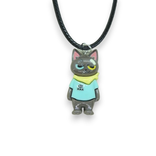 Кулон підвіска на шнурку Патріотичний Український Котик, фото 1