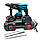 Акумуляторний безщітковий перфоратор Makita DHR330Z (48V, 6.0AH) 3.3 Дж з двома АКБ у кейсі Макіта bs, фото 11