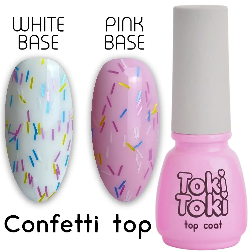 Топ без липкого шару Toki-Tok Confetti top