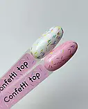 Топ без липкого шару Toki-Tok Confetti top, фото 4