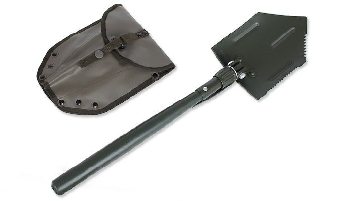 Саперка складна Mil-Tec Typ US Vintage з чохлом (15524000)