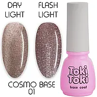 Світловідбиваюча база для гель-лаку Toki-Toki Cosmo Base CB01
