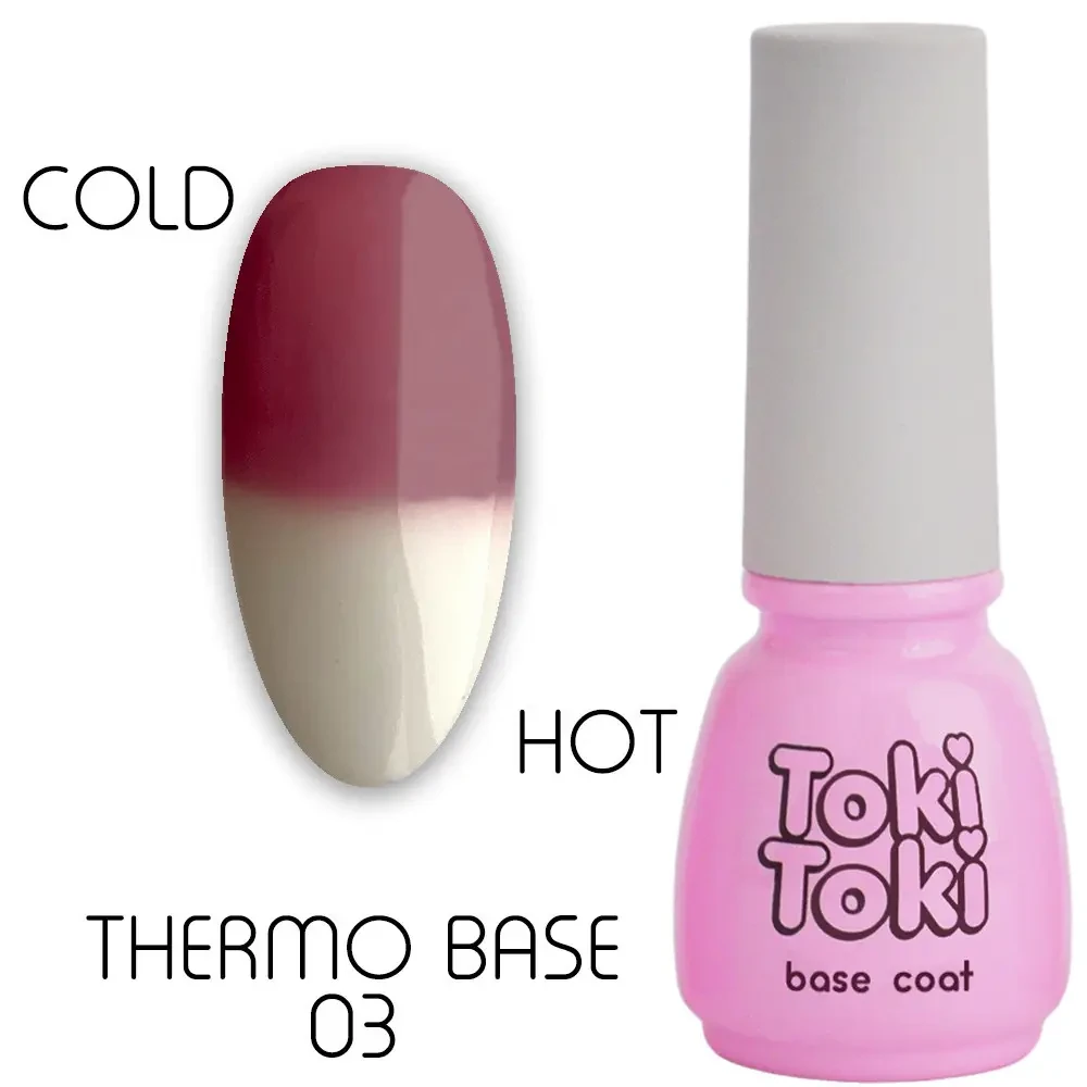 База для гель-лаку Toki-Toki 15 мл. Thermo Base TB03, фото 1