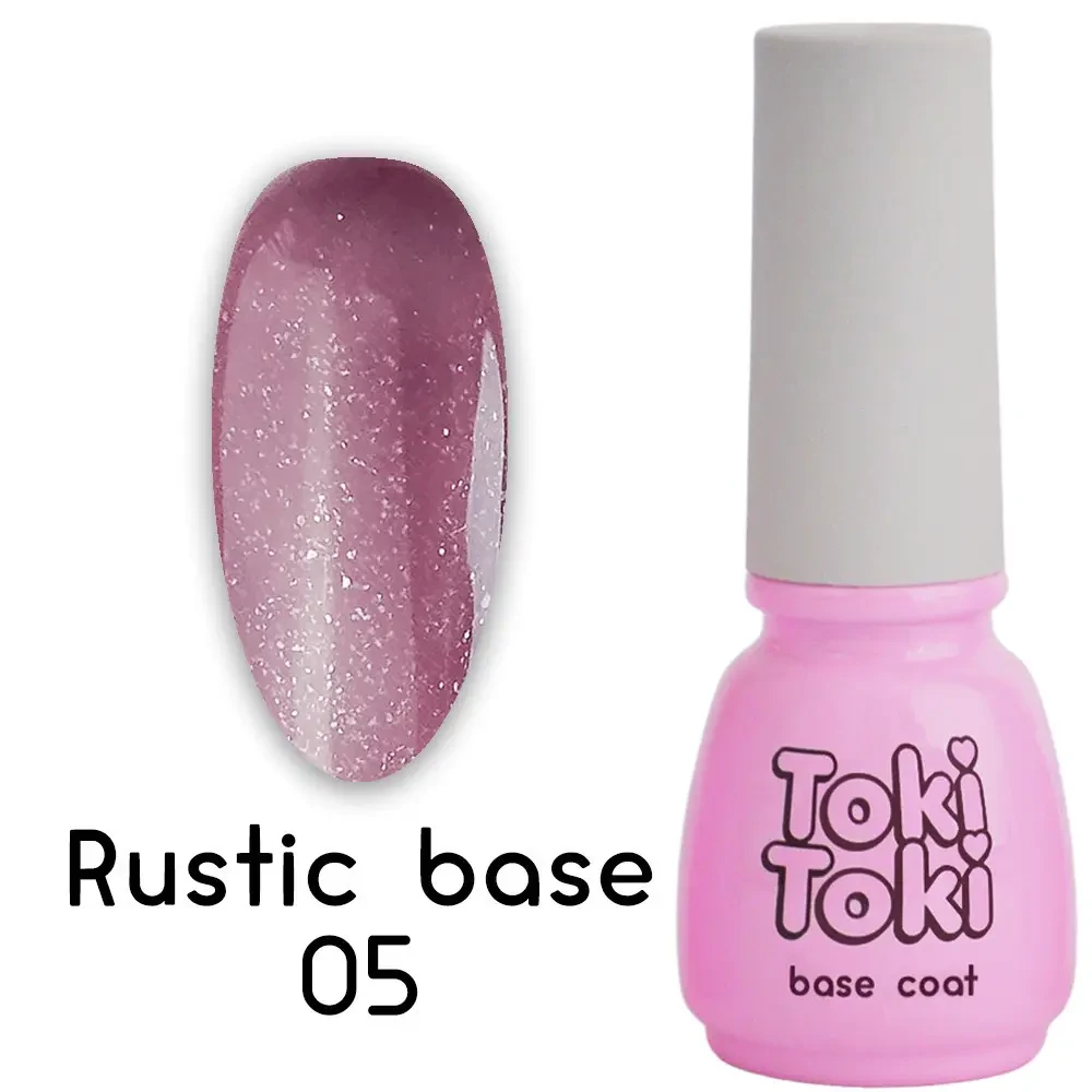 База для гель-лаку Toki-Toki Rustic Base RB05 5 мл., фото 1