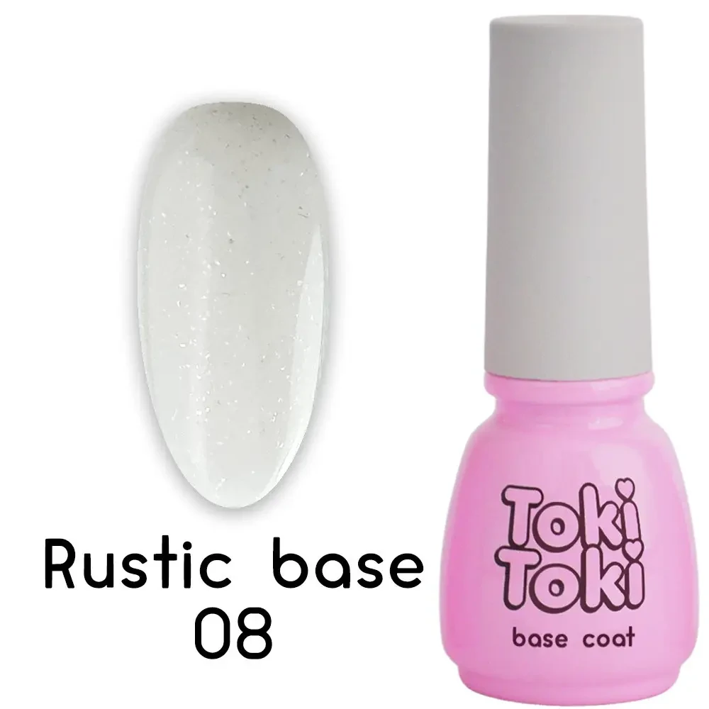 База для гель-лаку Toki-Toki Rustic Base RB08 5 мл., фото 1