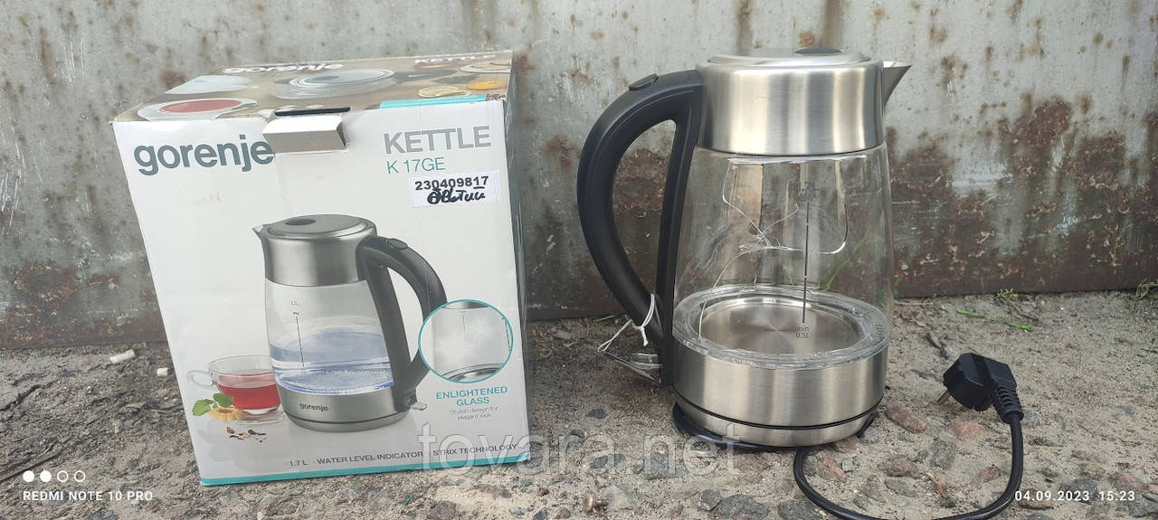 Електричний чайник Gorenje K 17GE No 230409817