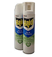 Аерозоль від усіх видів літаючих комах Raid Botanicals 300мл