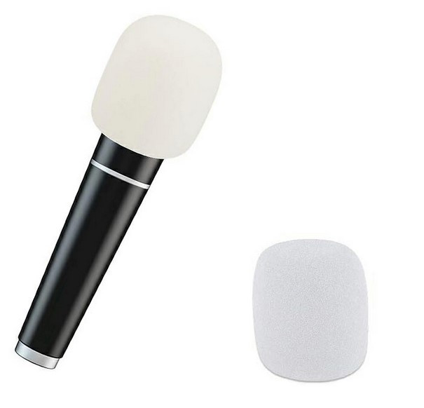 Вітрозахист чохол для мікрофона попфільтр Shure BETA 58A Sennheiser E 935 E 945 E 835 EW-128 G2 Zoom H1n Білий, фото 1