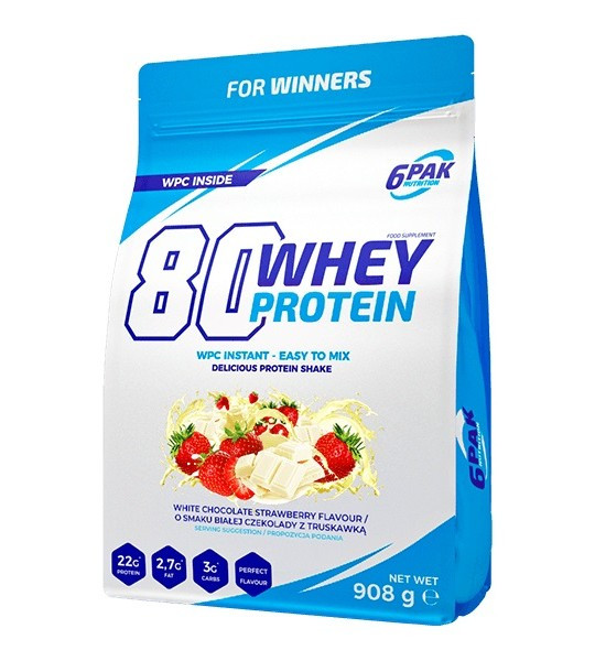 80 Whey Protein 908 gr salted caramel
