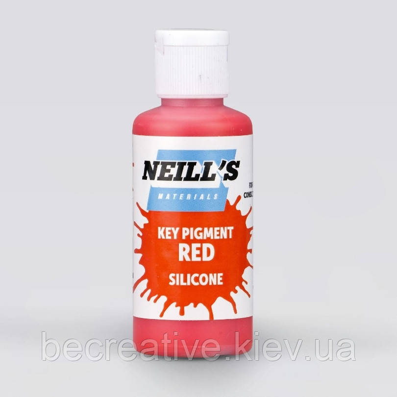 Червоний пігмент для силікону Neill's Materials