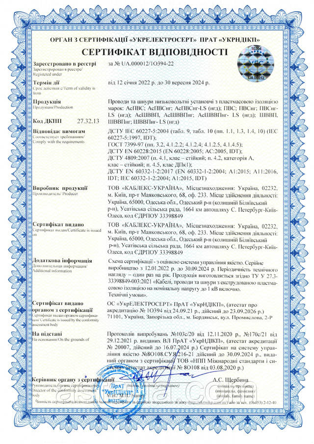 Провод КГ 1х25 резиновый КАБЛЕКС Одесса (кратно 5м) ПОЛНОМЕР (ID ...