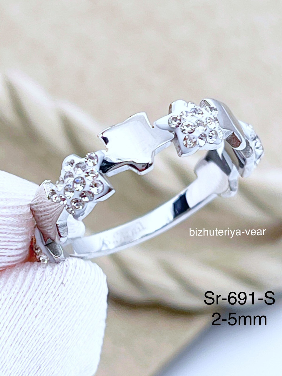 Кільце Stainlees Steel преміум Sr-691 (9)