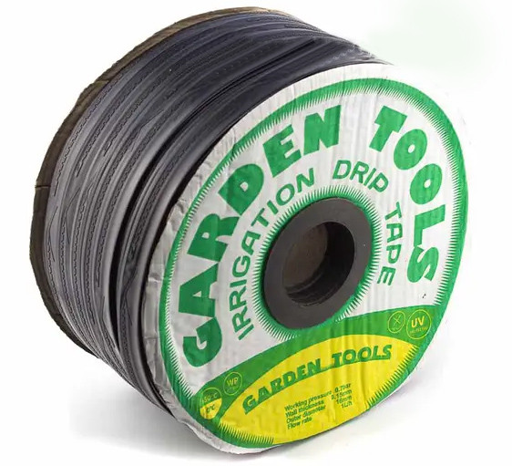 Стрічка для крапельного поливу щілинна Garden Tools 10см відстань (300м бухта), фото 1