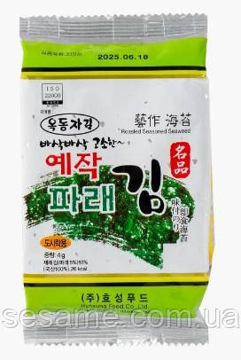 Чіпси норі снек зелений чай Ock-Dong-Ja 4г (Корея)