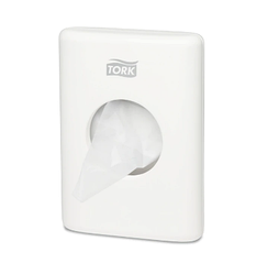 Tork тримач для гігієнічних пакетів, білий, арт. 566000 (мін.замовлення в категорії TORK від 1000грн)