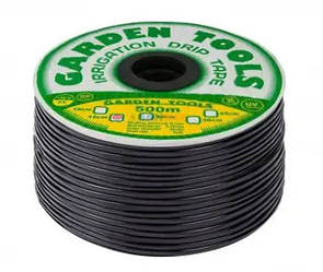 Стрічка для крапельного поливу щілинна Garden Tools 10см відстань (500м бухта)