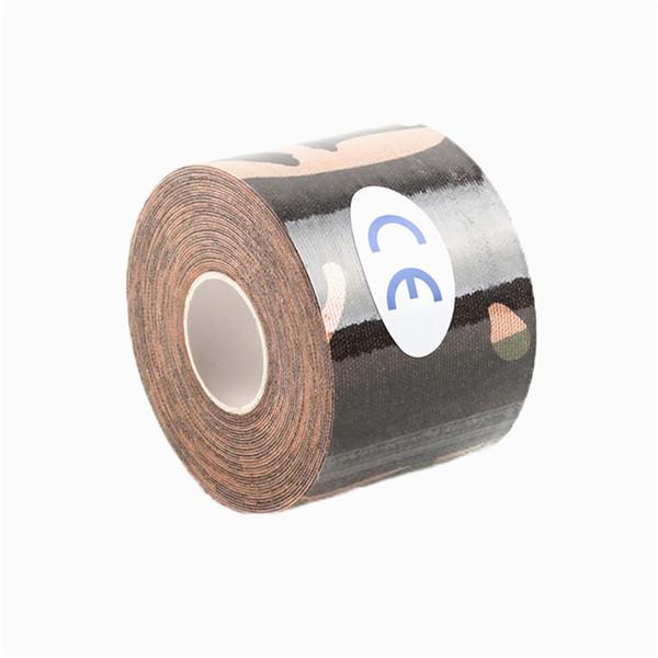 Кінезіо Тейп 5см х 5м Кінезіологічний спортивний тейп стрічки Kinesiology Tape, камуфляж