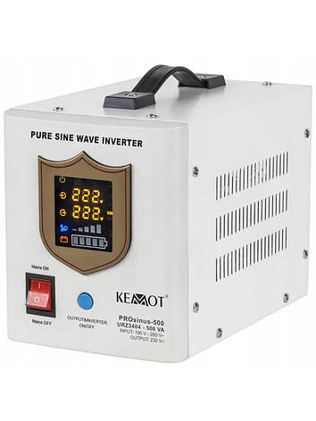 Джерело безперебійного живлення KEMOT PROsinus-500, 12V/230V, URZ3404, фото 1