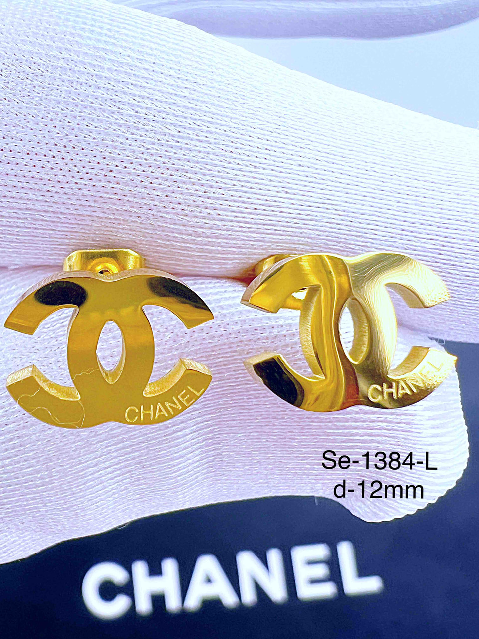 Сережки Stainlees Steel (14-K)