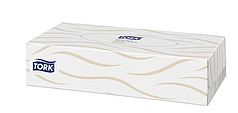 Tork серветки для обличчя супер-м'які, 2 шари, 100 аркушів, арт. 140280 (мін.замовлення в категорії TORK від 1000грн)