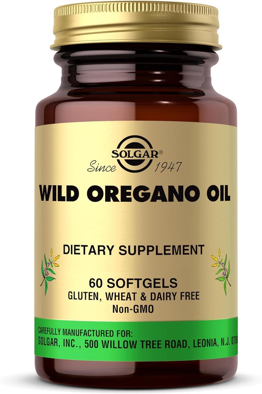 Solgar Wild Oregano Oil 60 Softgels