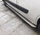Бокові пороги Premium (2 шт., Нерж.) 60 мм, довга база для Renault Master 2011-2024 рр, фото 5