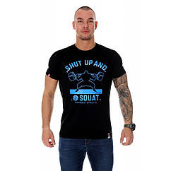 Футболка чоловіча Poundout Gear SHUT UP AND SQUAT, S