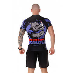 Чоловіча футболка стрейч Poundout Gear "RHINO" SUB-SKIN tech - XXL