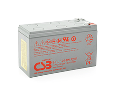 Акумуляторна батарея CSB HRL1234WF2, 12V 9Ah (151х65х98мм), 2.62 кг Q10