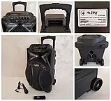 Колонка портативна акустична ZPX ZX-7782 з пультом і мікрофоном, фото 5