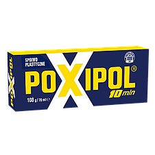 Клей POXIPOL 10 хвилин 108г/70 мл металевий, фото 3