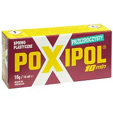 Клей POXIPOL 10 хвилин 16 г/14 мл прозорий